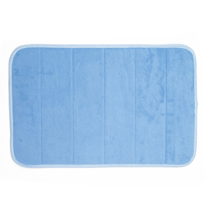 Коврик для ванной, цвет синий