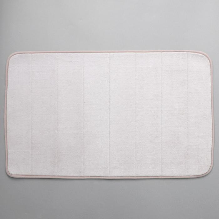 Коврик для ванной, цвет бежевый