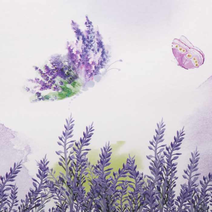 Складная коробка «Лавандовая сказка», 15 х 15 х 12 см