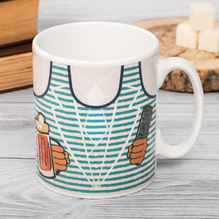 Кружка-хамелеон "Мужик", 300 мл