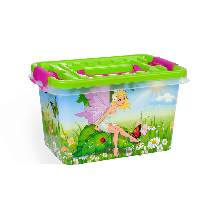 Контейнер прямоугольный "Феи", 4л