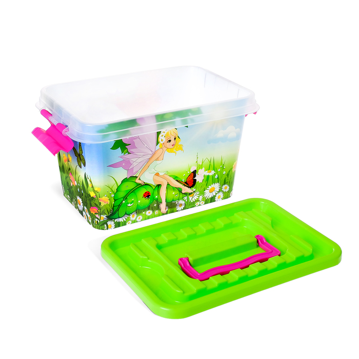 Контейнер прямоугольный "Феи", 4л