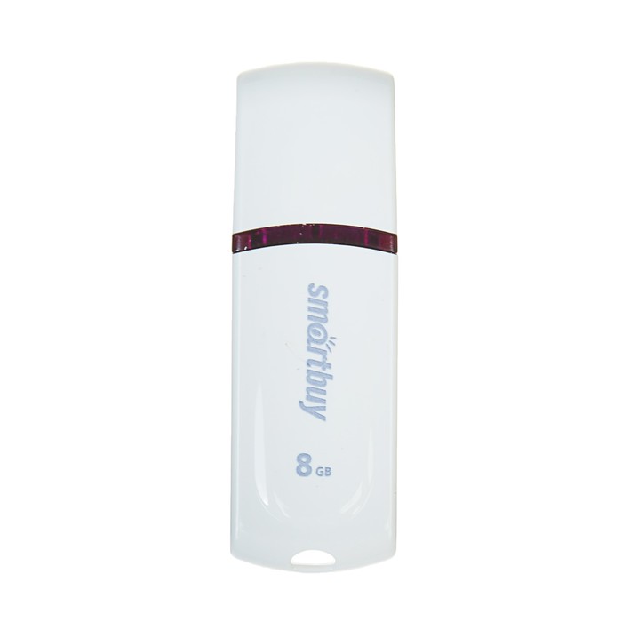 Флешка USB Smartbuy 8GB Paean, белая