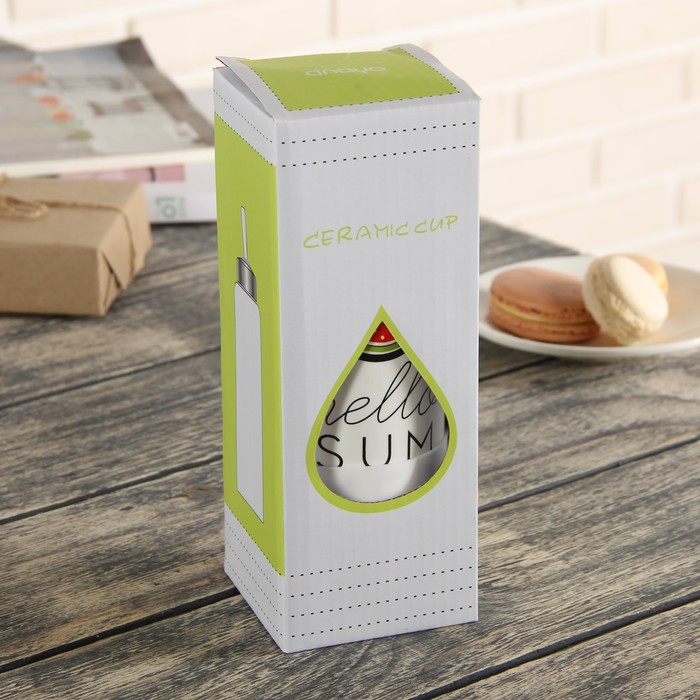 Бутылка 450 мл "Лето навсегда", рисунок МИКС