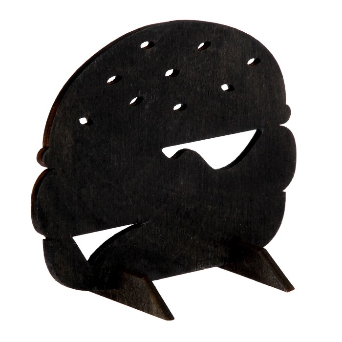 Ценник меловой "Гамбургер",10см