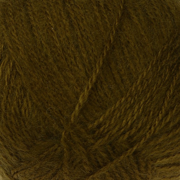 Пряжа "Angora" 40% мохер, 60% акрил 500м/100гр (530 хаки)