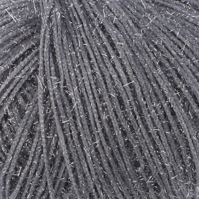 Пряжа "Christmas" 100% полиамид 140м/50г (44 стальной)