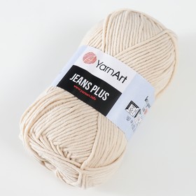 

Пряжа "Jeans plus" 55% хлопок, 45% акрил 160м/100гр (05 телесный)
