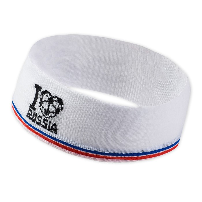 Набор детский "I love Russia": мешок 17х28 см, повязка 18х7 см, гольфы 16-18 см (4-6 лет)