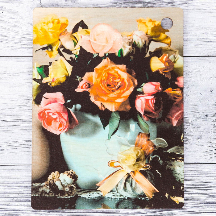 Доска разделочная "Натюрморт", мешочек