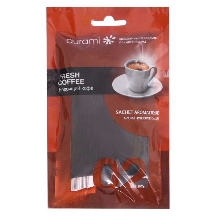 Ароматизатор в мешке под сиденье "Бодрящий кофе"