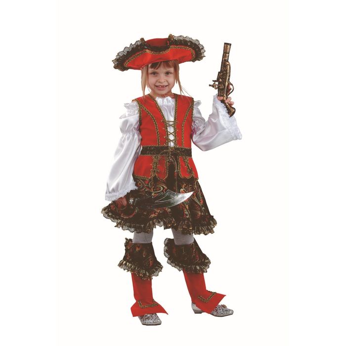 Карнавальный костюм "Разбойница", размер 34 (933)