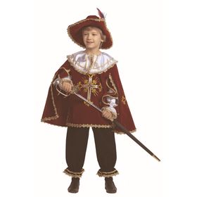 Карнавальный костюм «Мушкетёр Бордо», размер 32