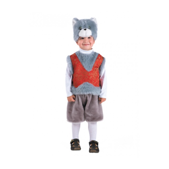 Карнавальный костюм "Кот Мартын", шёлк, размер 26-28