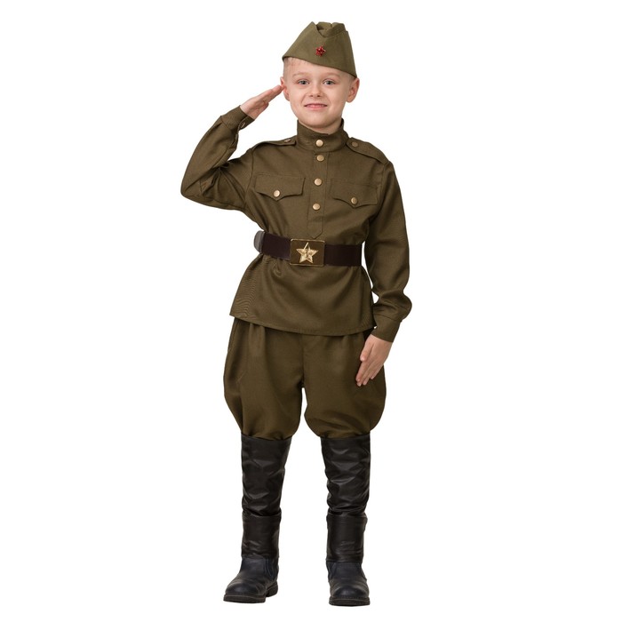 Карнавальный костюм "Солдат", размер 36