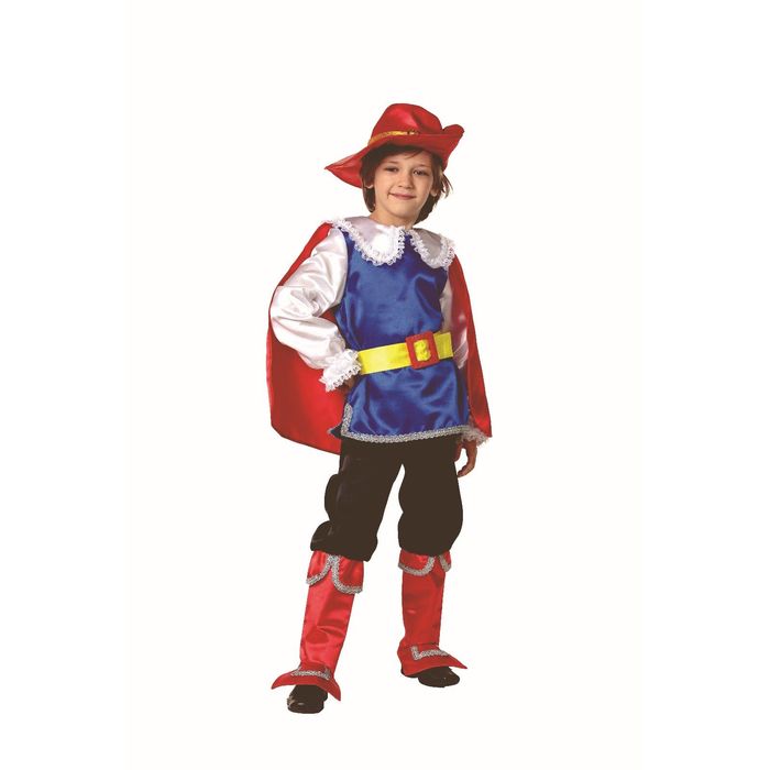 Карнавальный костюм "Кот в сапогах", текстиль, размер 38 (7016)