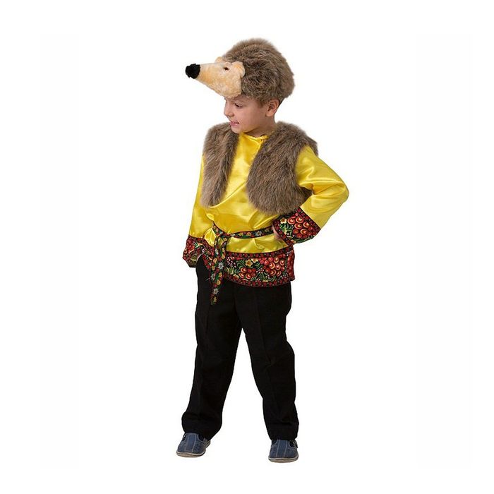 Костюм "Ежик Фомка", Русский стиль, размер 26 (5002)