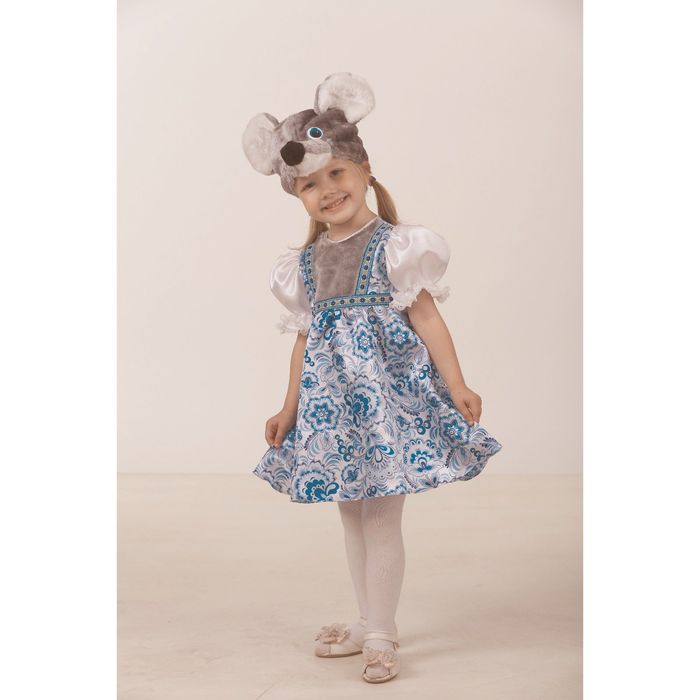 Костюм "Мышка Варварка", Русский стиль, размер 32 (5011)