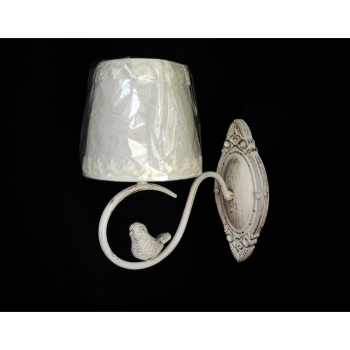 Бра "Весна" 1x40Вт E27 белый 25x14x28см