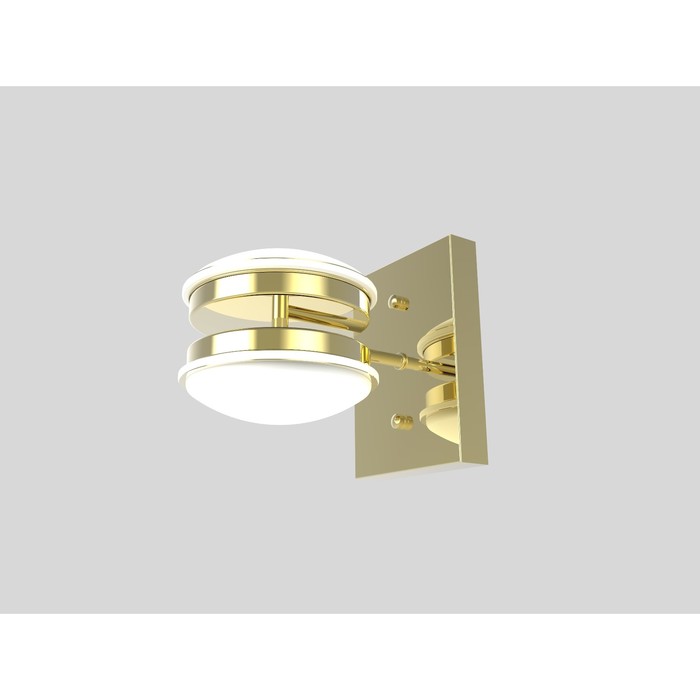 Бра "Взлет" 2x12Вт LED золото 21,5x18x15см