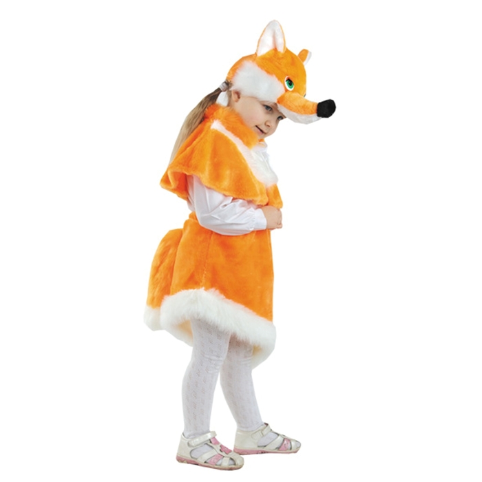 Карнавальный костюм "Лиса Алиса", рост 110 см, размер 28 (302)