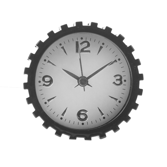 Будильник "Шестерёнка", цвета МИКС