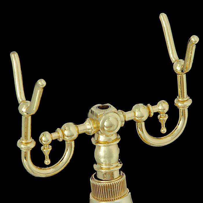 Ретро-телефон "Цветочные мотивы"