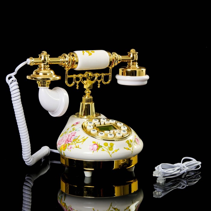 Ретро-телефон "Сафари", 18 х 25 х 21 см, микс