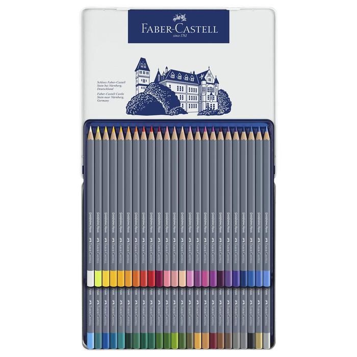 Карандаши художеств цветные акварельные Faber-Castell Goldfaber Aqua 48цв, м.к. 114648