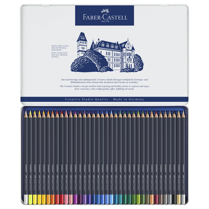 Карандаши художественные цветные Faber-Castell Goldfaber  36цв, м.к 114736
