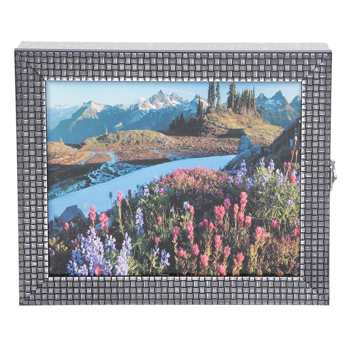 Ключница  "Горы" багет 24х29х5 см