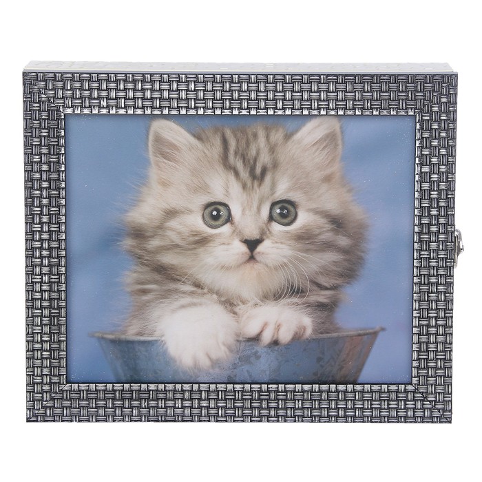 Ключница  "Котенок" багет 24х29х5 см