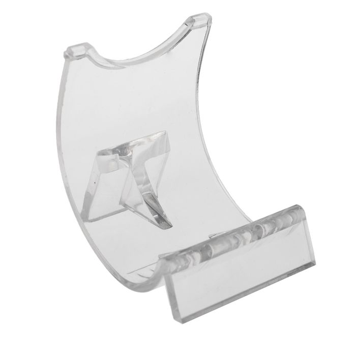 Подставка под зеркало, 4,5*4,5*4,5 см, цвет прозрачный