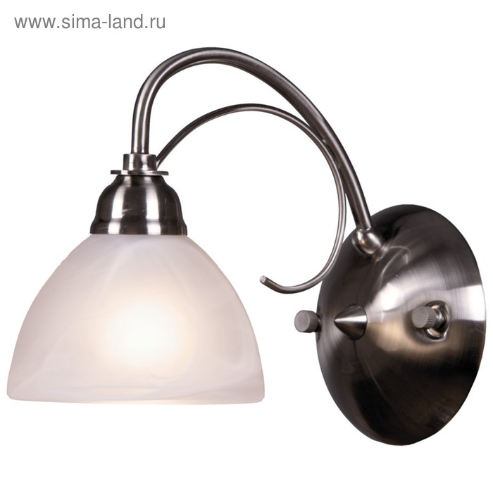 

Бра «Нерина», 1x40Вт E14, матовый никель 21,5x12x17 см