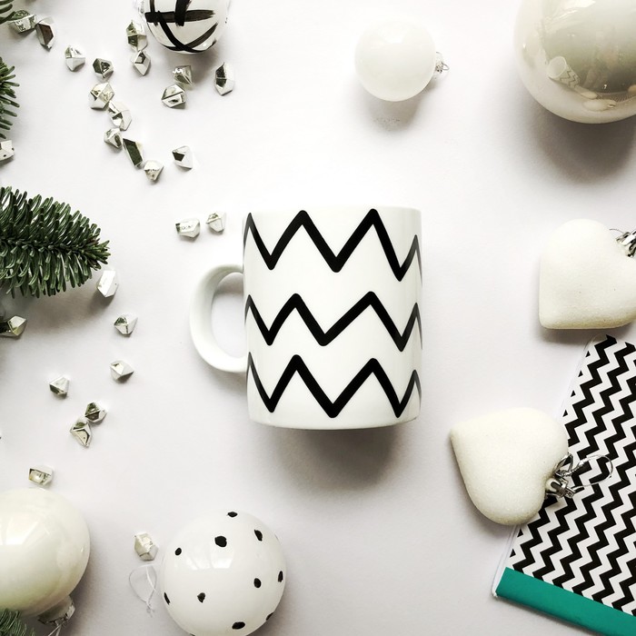 Кружка 300 мл "Зигзаг"