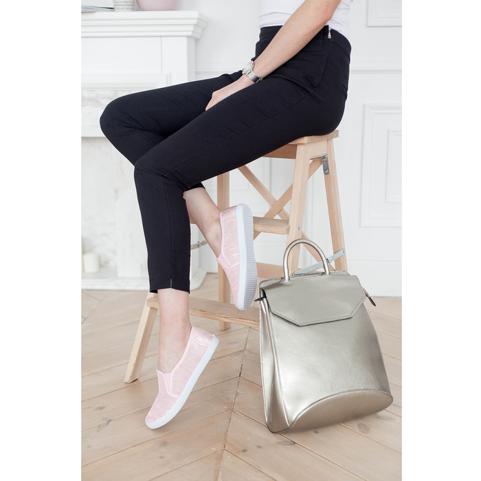 Кеды женские арт. 4018-3, цвет розовый, размер 39