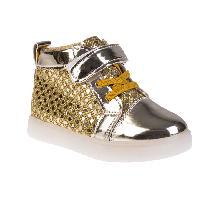 Ботинки детские арт. B10, цвет золото, размер 27