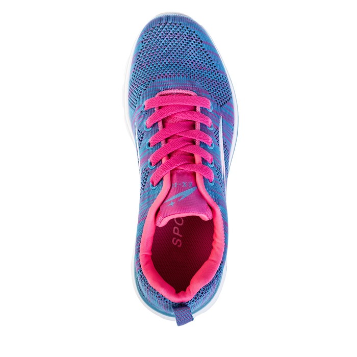 Кроссовки женские арт. 8021-3, цвет голубой, размер 36