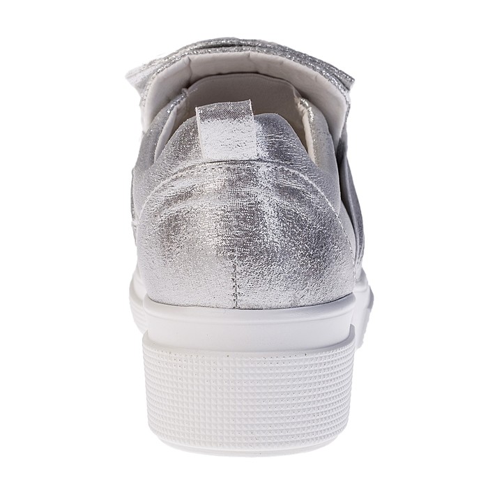 Слипоны женские арт. D-04, цвет серебро, размер 41