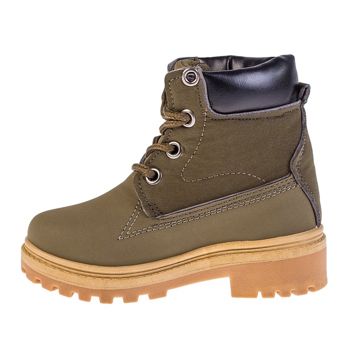 Ботинки детские арт. FX23, цвет хаки, размер 34