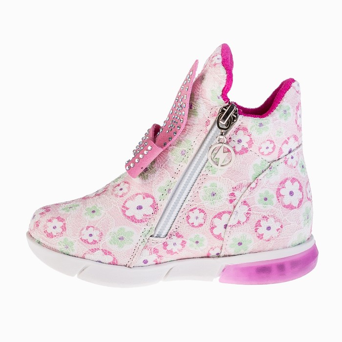 Ботинки детские арт. 80-2, цвет розовый, размер 25