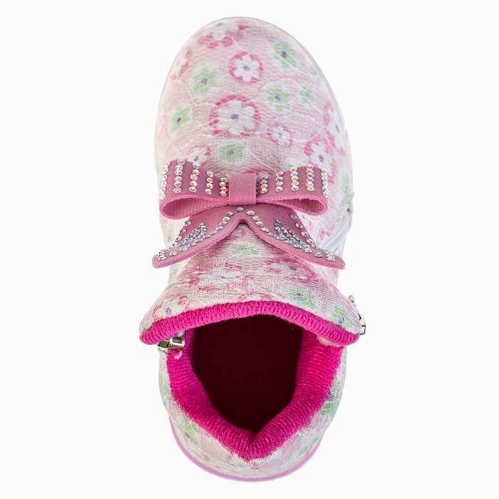 Ботинки детские арт. 80-2, цвет розовый, размер 25