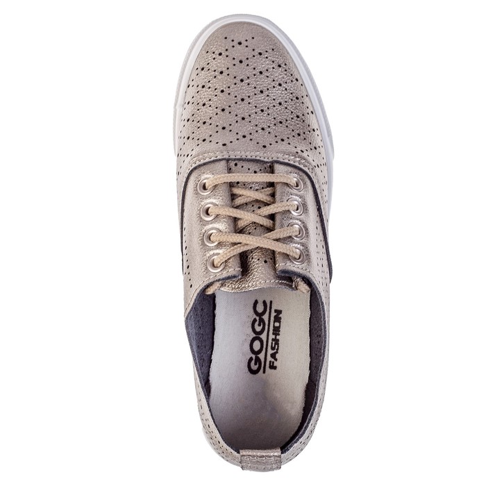 Кеды женские арт. G916-4, цвет бронза, размер 37