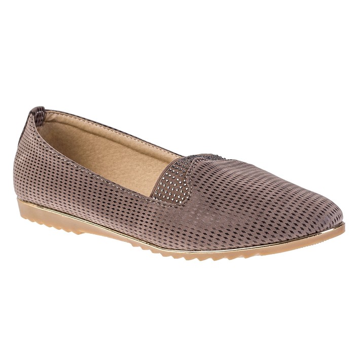 Балетки женские арт. M53, цвет серый, размер 38