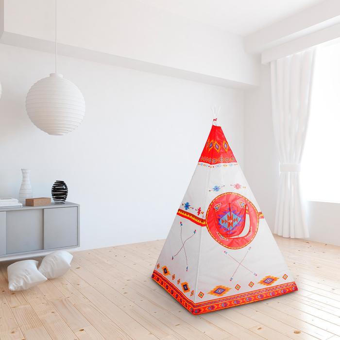 Палатка детская игровая-вигвам "Солнечный день"