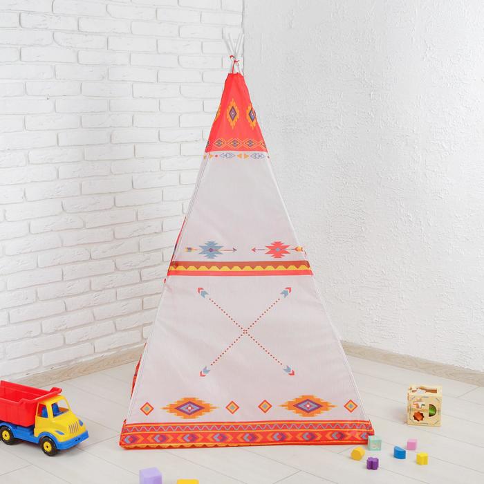 Палатка детская игровая-вигвам "Солнечный день"
