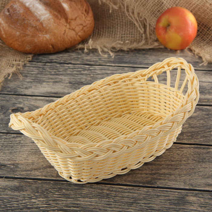 Корзинка для фруктов и хлеба "Ваниль" 24х19х10 см