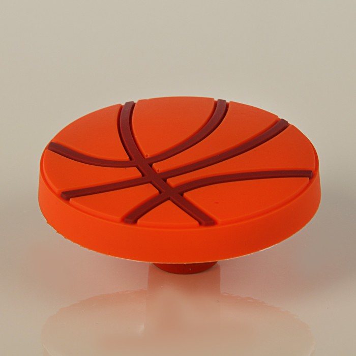 Ручка-кнопка детская KID 020, "Баскетбольный мяч"