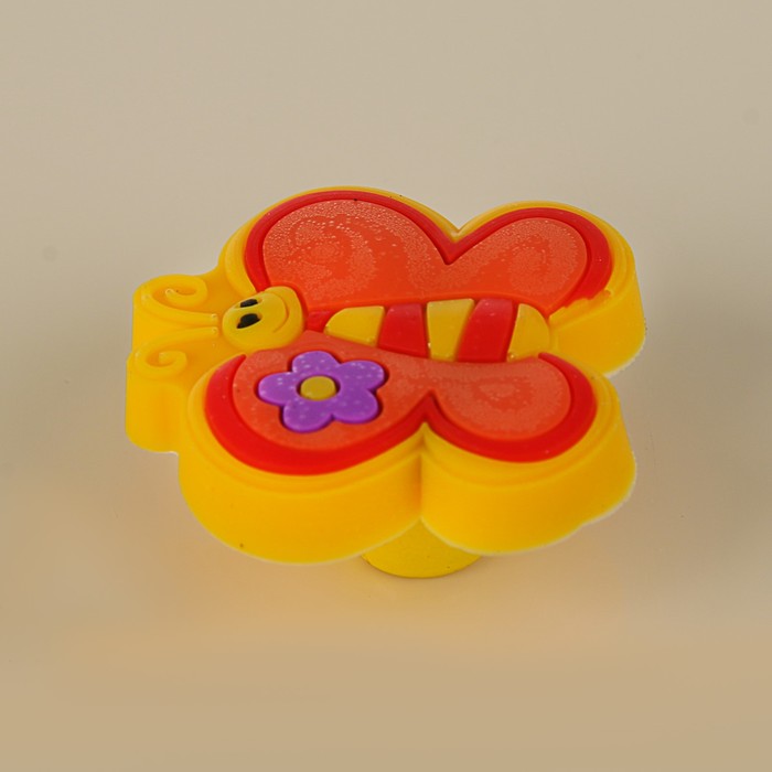 Ручка-кнопка детская KID 022, "Бабочка 2"