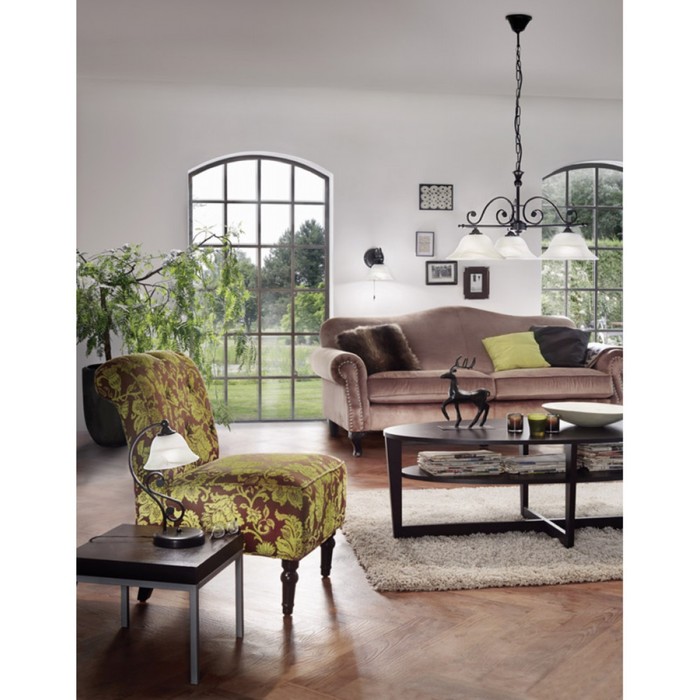 

Люстра MURCIA 3x60Вт E27 черный 63x63x110см